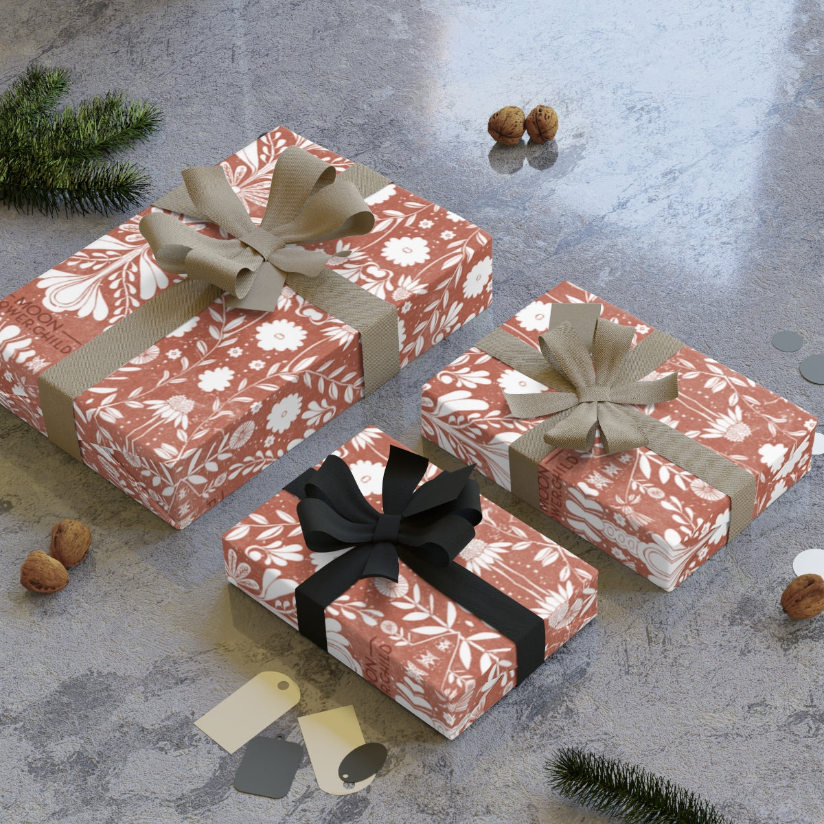Gift Wrapping Paper Roll [Fire]